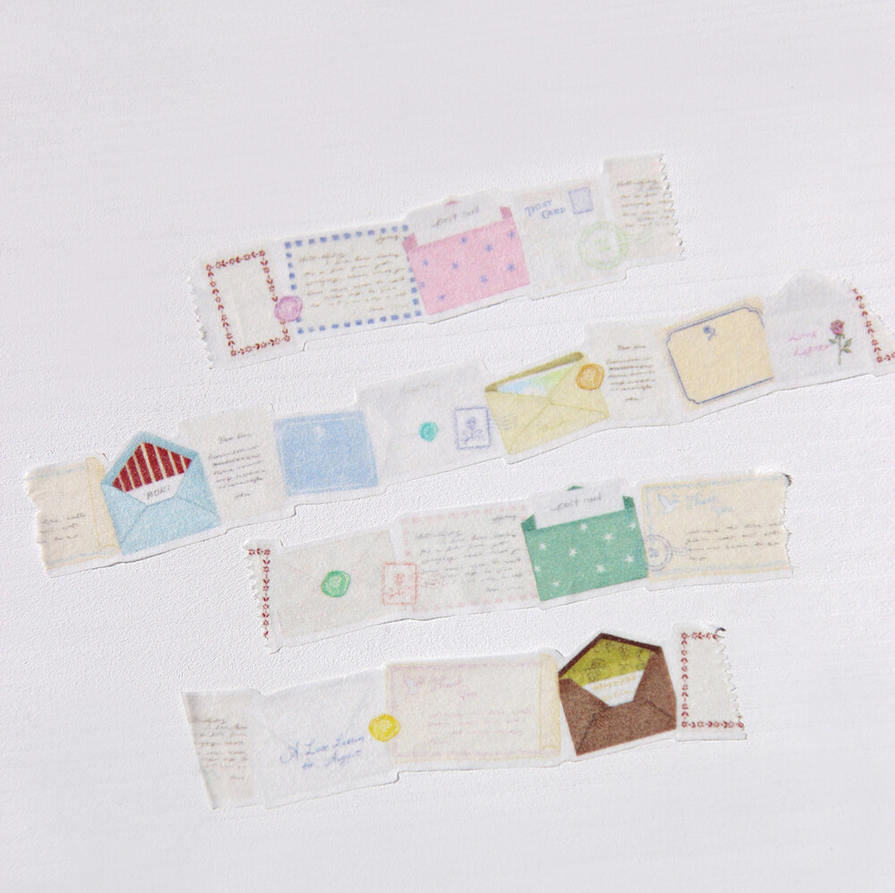 [BOKI] Die-cut Masking Tape- Dear - Little Letters