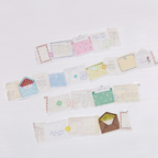 [BOKI] Die-cut Masking Tape- Dear - Little Letters