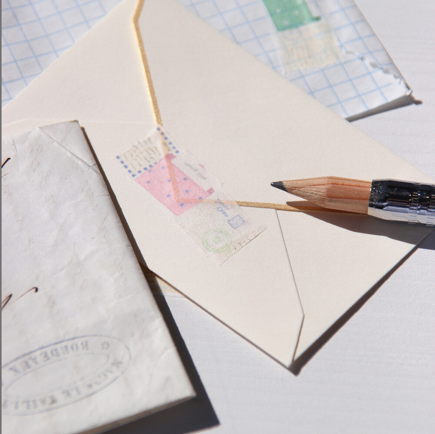 [BOKI] Die-cut Masking Tape- Dear - Little Letters
