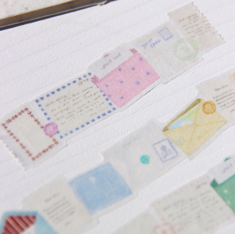 [BOKI] Die-cut Masking Tape- Dear - Little Letters