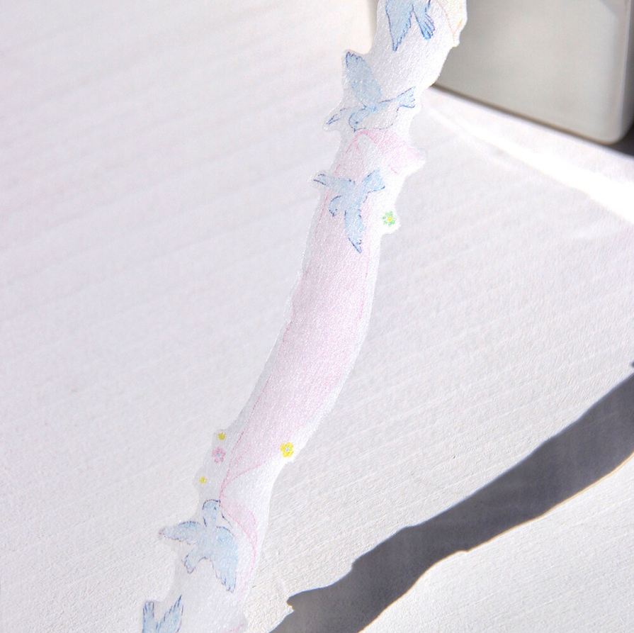 [BOKI] Die-cut Masking Tape- Spring Party - Bluebird Draping