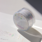 [BOKI] Die-cut Masking Tape- Patchwork - White Lace