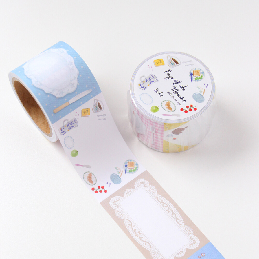 [BOKI x Tegamisha] Page of The Moment Roll Fusen Tape