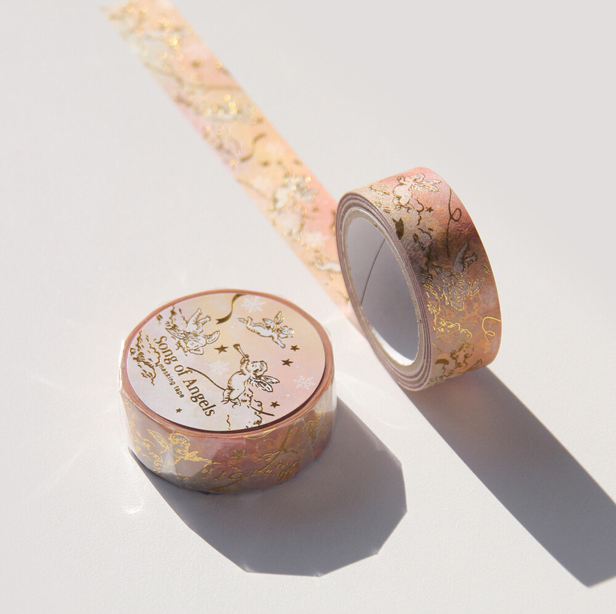 [BOKI] Gold Foil Masking Tape- Song Of Angels