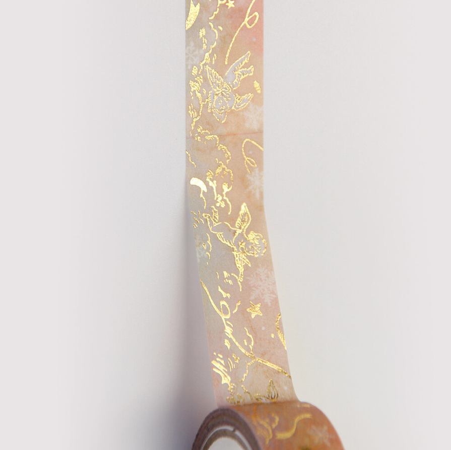 [BOKI] Gold Foil Masking Tape- Song Of Angels