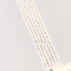 [BOKI] Masking Tape- Holy Bible Gold Foil - Christmas