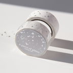 [BOKI]  Silver Foil Masking Tape- A Piece Of Glitter