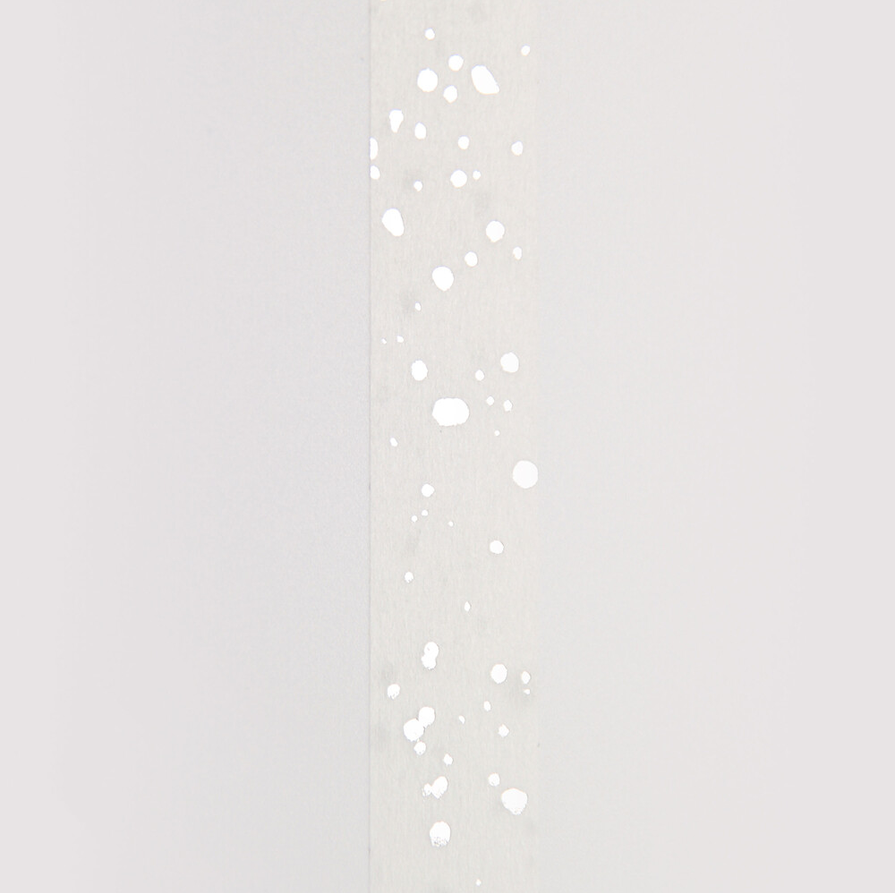 [BOKI]  Silver Foil Masking Tape- A Piece Of Glitter