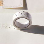 [BOKI]  Silver Foil Masking Tape- A Piece Of Glitter