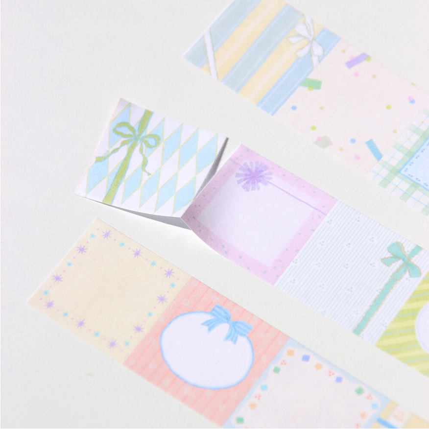 [BOKI x Tegamisha] Little Presents Roll Fusen Niconico Tape