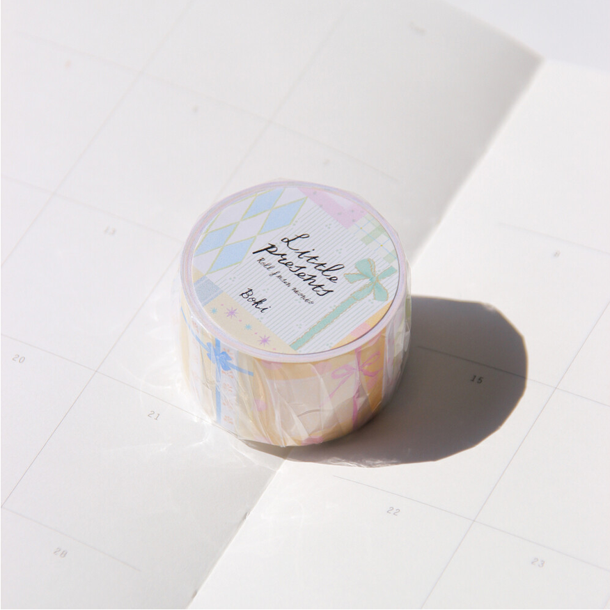 [BOKI x Tegamisha] Little Presents Roll Fusen Niconico Tape