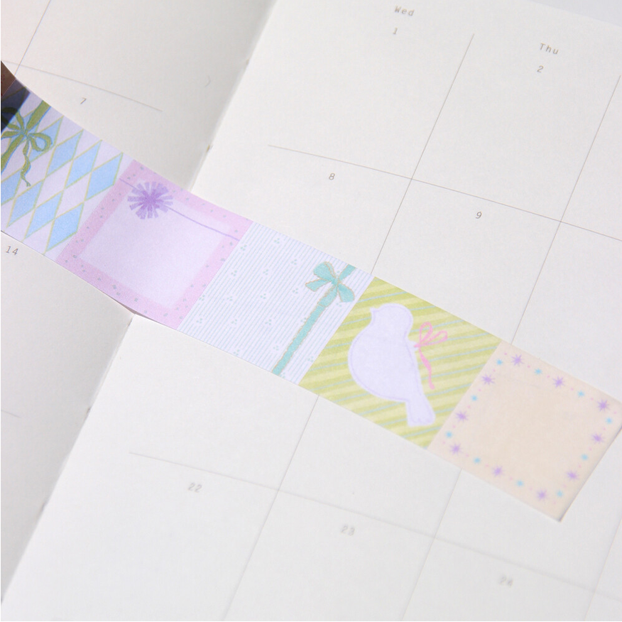 [BOKI x Tegamisha] Little Presents Roll Fusen Niconico Tape