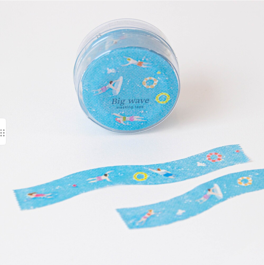 [BOKI] Die-Cut Masking Tape- Big Wave