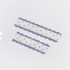 [BOKI] Masking Tape- Vintage Ribbon - Navy Dot