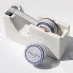 [BOKI] Masking Tape- Vintage Ribbon - Navy Dot