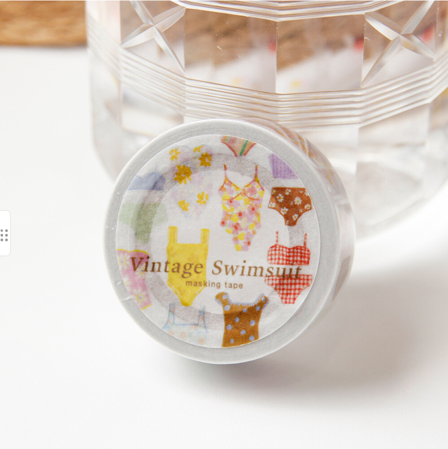 [BOKI] Masking Tape- Vintage Swimsuit