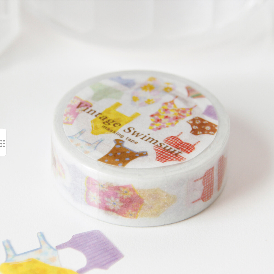 [BOKI] Masking Tape- Vintage Swimsuit