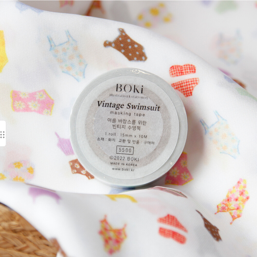 [BOKI] Masking Tape- Vintage Swimsuit