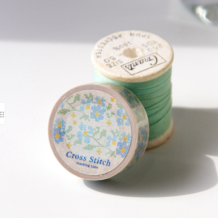 [BOKI] Masking Tape- Cross Stitch - Oxypetalum