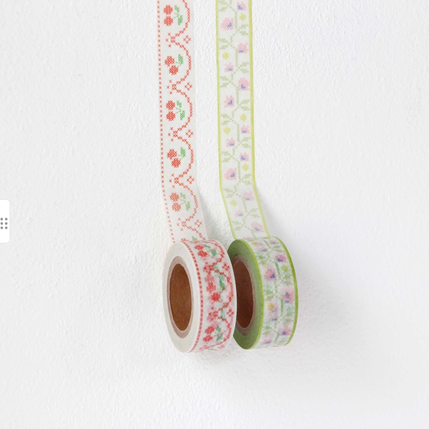 [BOKI] Masking Tape- Cross Stitch - Morning Glory