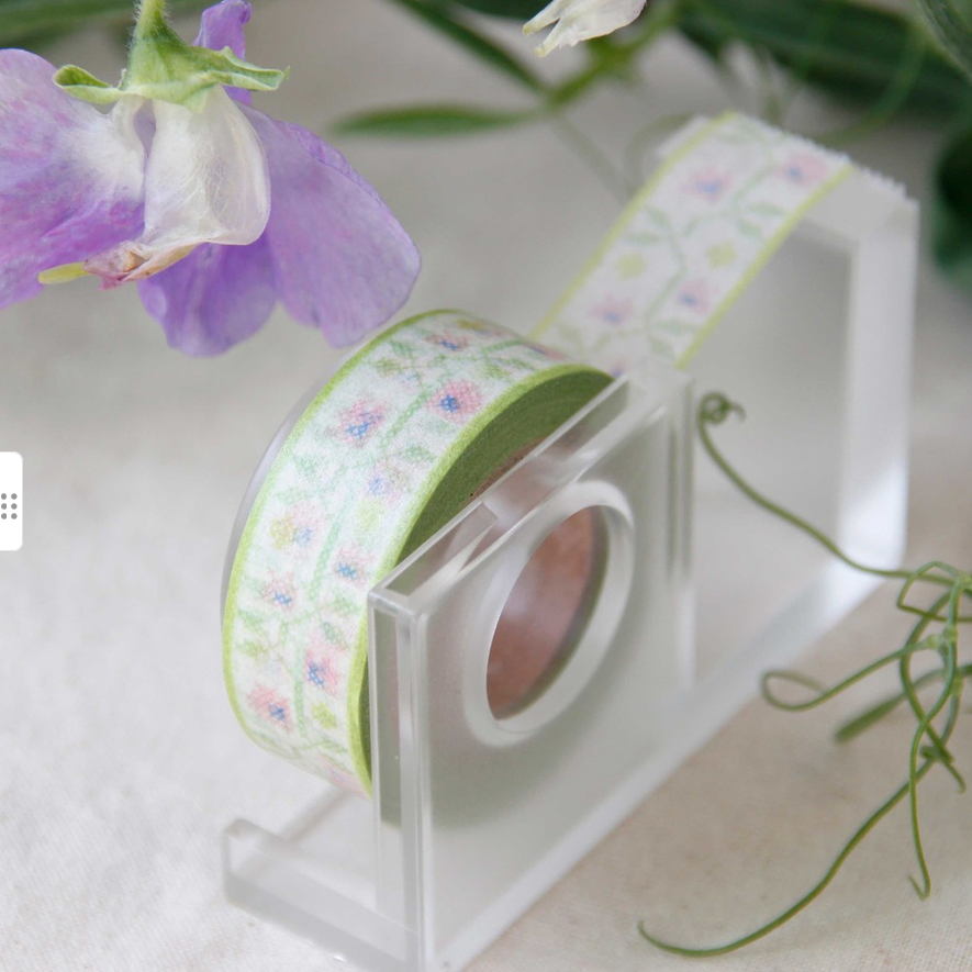 [BOKI] Masking Tape- Cross Stitch - Morning Glory