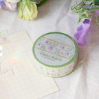 [BOKI] Masking Tape- Cross Stitch - Morning Glory