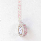 [BOKI] Masking Tape- Cross Stitch - Botanic Alphabet
