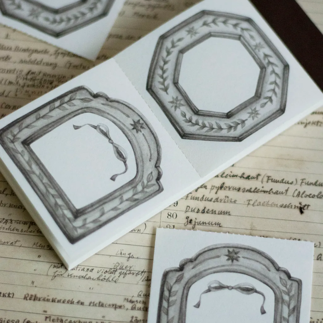 【LOI Design】Star Frame Letter Pad