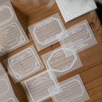 【LOI Design】Stationery Prescription Slip｜Tracing Paper Memo Pad