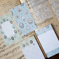 【LOI Design】Memo- Lily of the Valley Collection – Floral Plate Mini 5 Memo