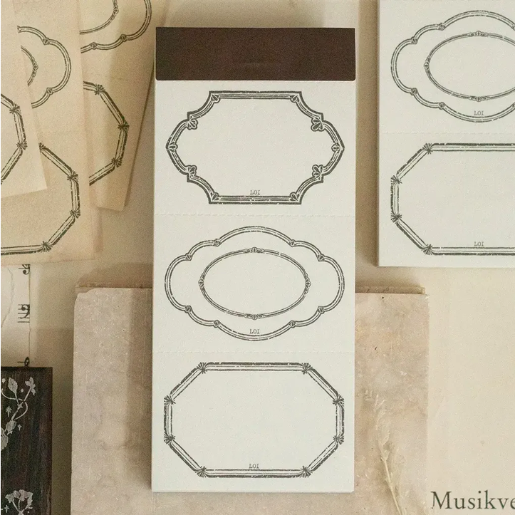 【LOI Design】Triple Time - Photo Frame | Memo Pad