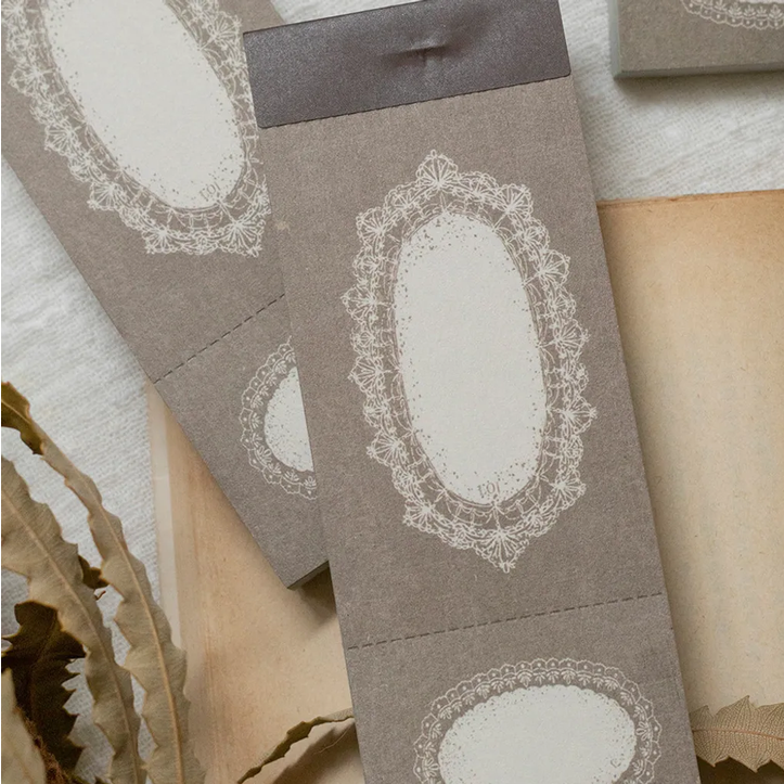 【LOI Design】Blooming Aura - Lace | Memo Pad