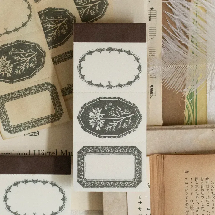 【LOI Design】Triple Time - Lace Flower | Memo Pad