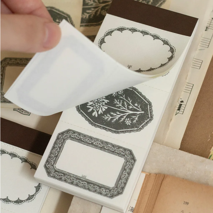 【LOI Design】Triple Time - Lace Flower | Memo Pad
