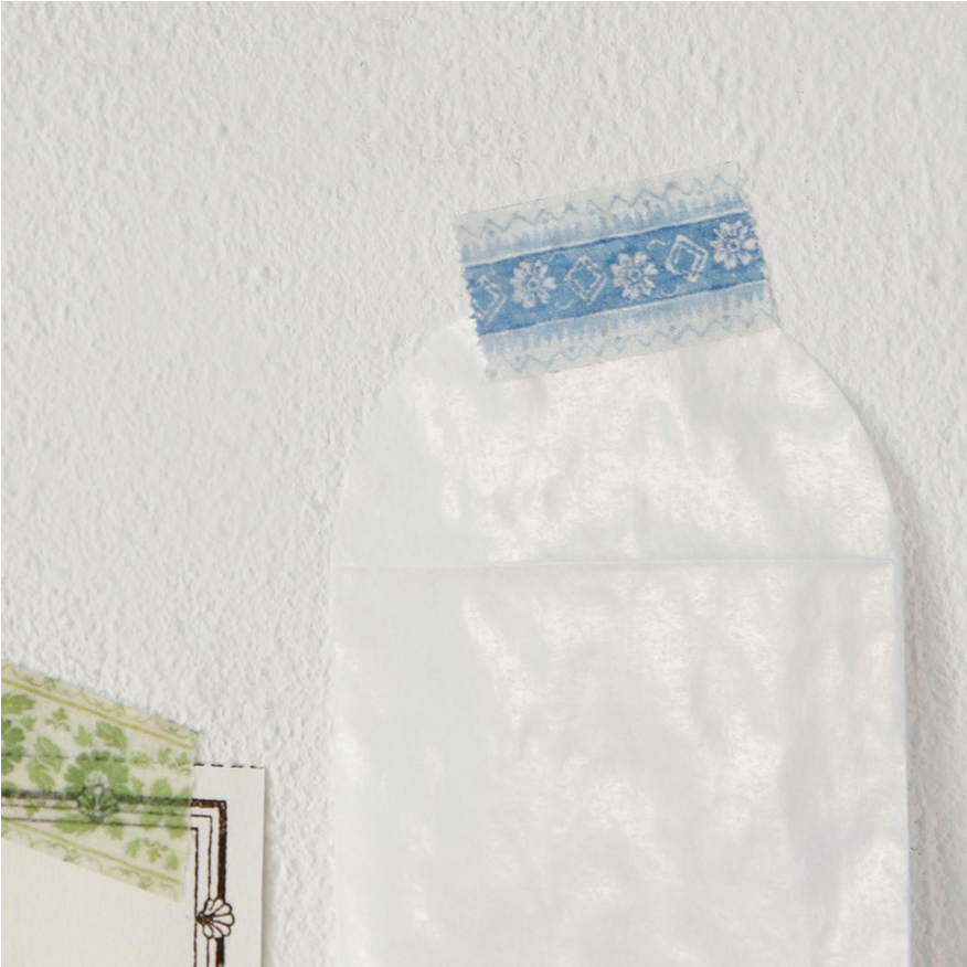 [BOKI]Masking Tape- India fabric - Marina