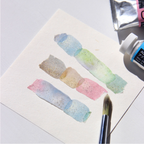 [BOKI]Die-cut Wahi Tape- Glitter Flow Foil