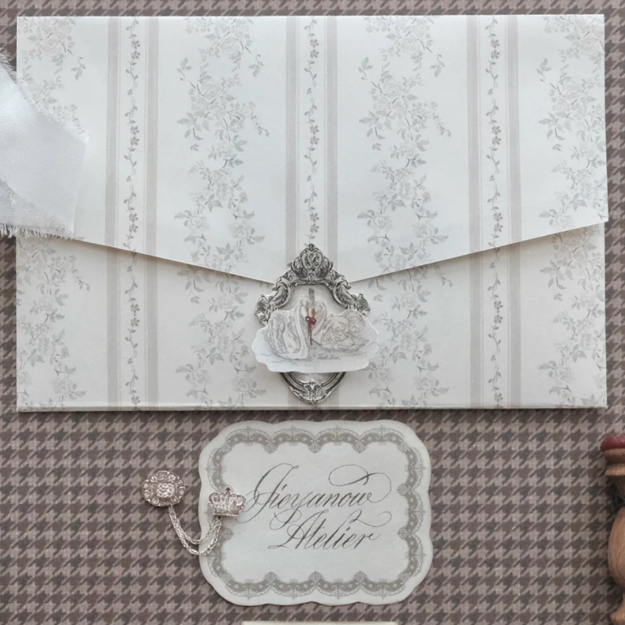 Jieyanow Atelier- Fleur De Grace Rubber Stamp