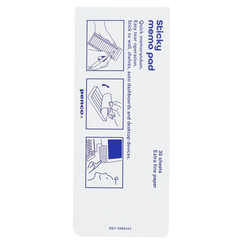 Penco - Sticky Memo Pad Monthly