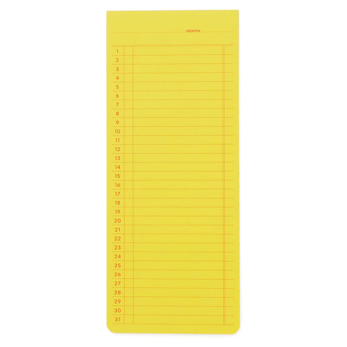 Penco - Sticky Memo Pad Monthly