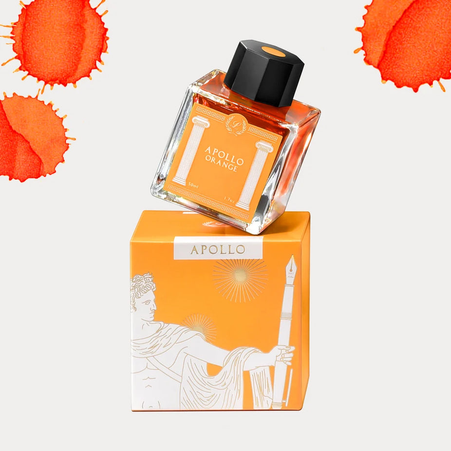 Laban- Greek Mythology I Fountain Pen Ink- Apollo Orange