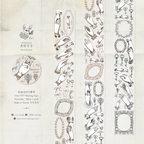 【LOI Design】Beautiful Hands Clear PET Tape