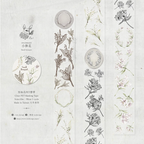 【LOI Design】Small Bouquet Clear PET Tape