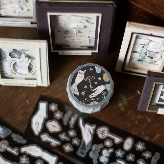 【LOI Design】Witch’s Light Hotel Die-Cut Matte PET Tape
