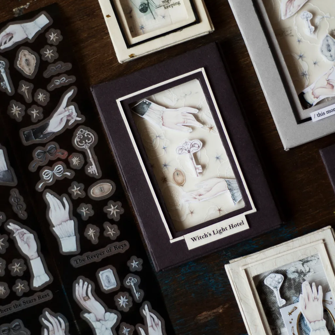 【LOI Design】Witch’s Light Hotel Die-Cut Matte PET Tape