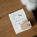 【LOI Design】Wood Rubber Stamps - Lovely Hands Collection