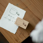 【LOI Design】Wood Rubber Stamps - Lovely Hands Collection