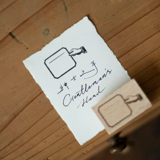 【LOI Design】Wood Rubber Stamps - Lovely Hands Collection