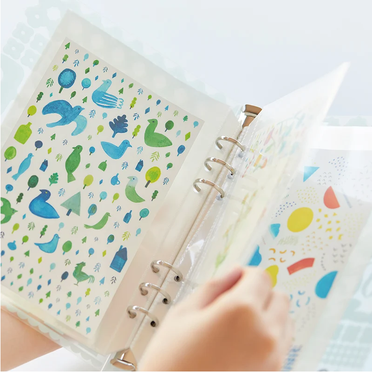 Kingjim- Otona Sticker File Binder