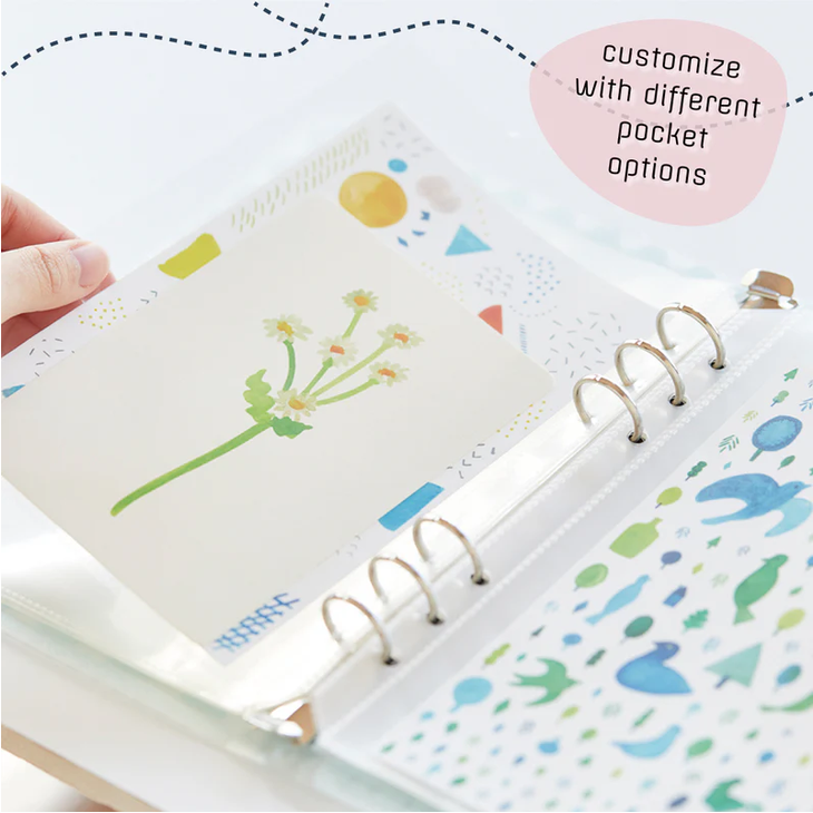 Kingjim- Otona Sticker File Binder