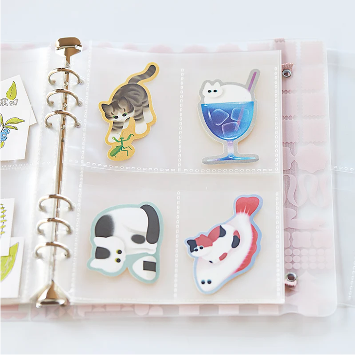 Kingjim- Otona Sticker File Binder